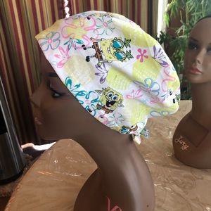 Sponge bob scrub cap, medium sized